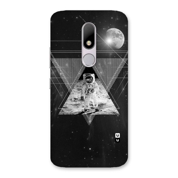 Space Triangle Abstract Back Case for Moto M