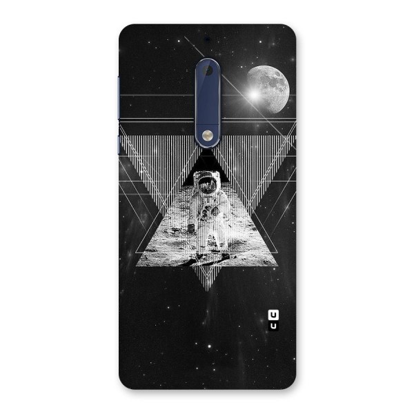 Space Triangle Abstract Back Case for Nokia 5