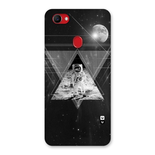 Space Triangle Abstract Back Case for Oppo F7