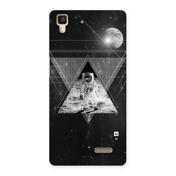 Space Triangle Abstract Back Case for Oppo R7