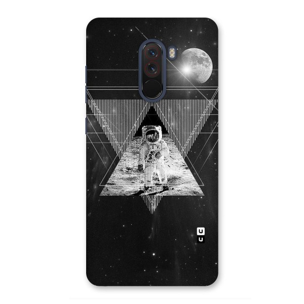 Space Triangle Abstract Back Case for Poco F1