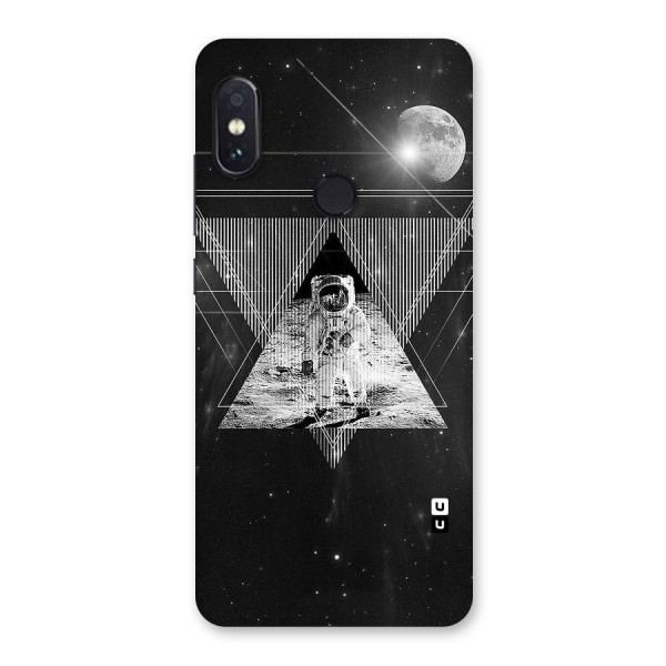 Space Triangle Abstract Back Case for Redmi Note 5 Pro