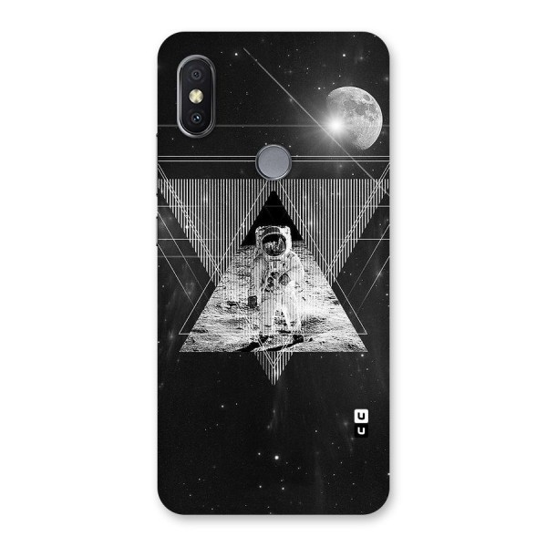 Space Triangle Abstract Back Case for Redmi Y2