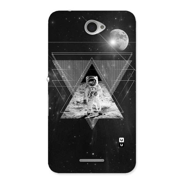 Space Triangle Abstract Back Case for Sony Xperia E4