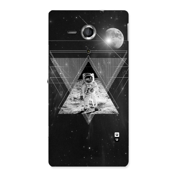 Space Triangle Abstract Back Case for Sony Xperia SP