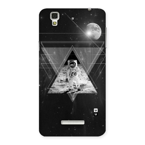 Space Triangle Abstract Back Case for YU Yureka Plus