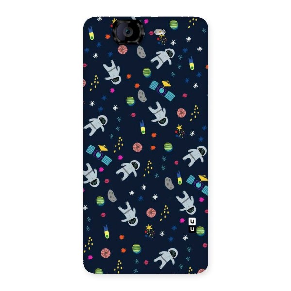Spaceman Dance Back Case for Canvas Knight A350