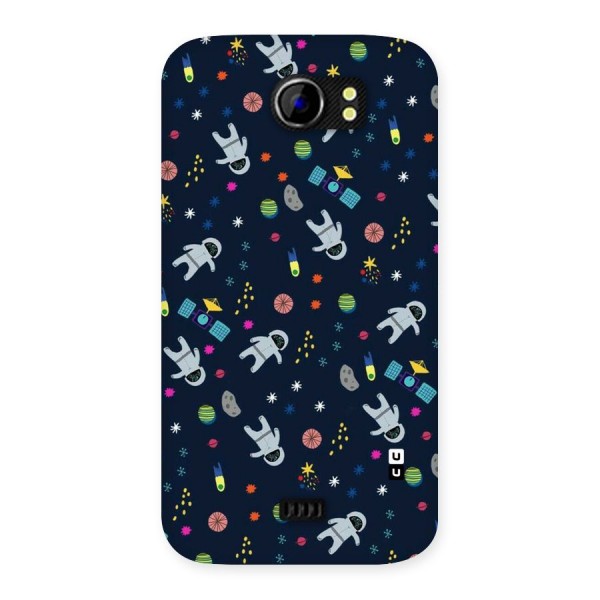 Spaceman Dance Back Case for Micromax Canvas 2 A110