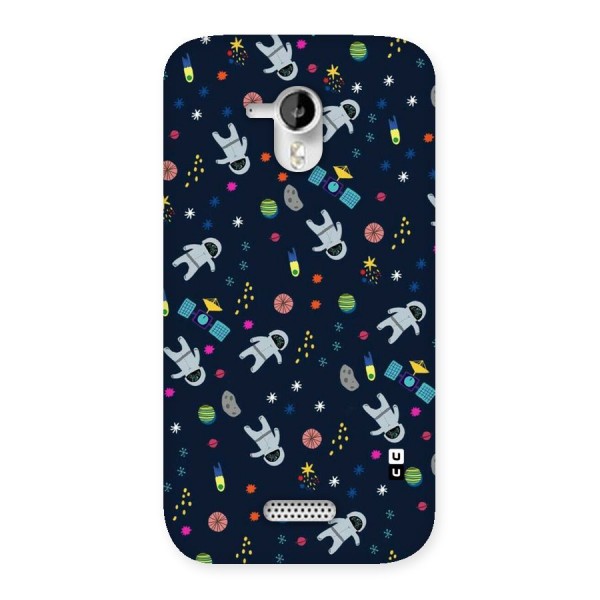 Spaceman Dance Back Case for Micromax Canvas HD A116