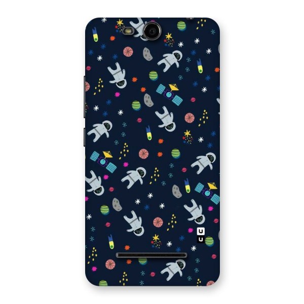 Spaceman Dance Back Case for Micromax Canvas Juice 3 Q392