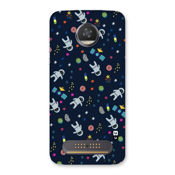 Spaceman Dance Back Case for Moto Z2 Play