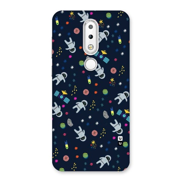 Spaceman Dance Back Case for Nokia 6.1 Plus
