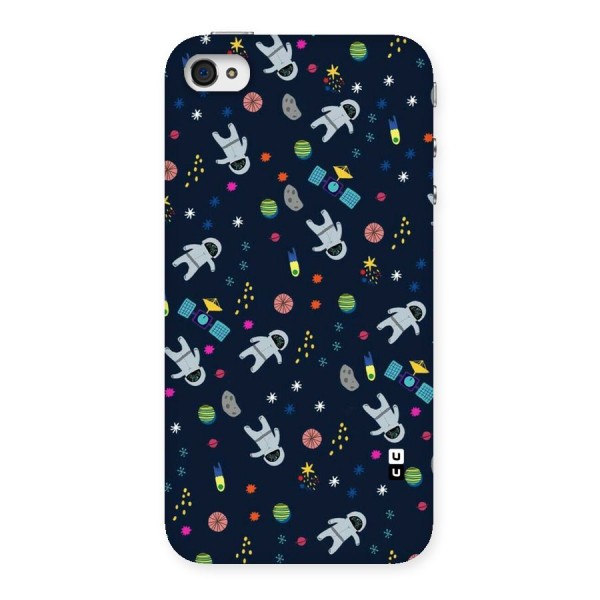 Spaceman Dance Back Case for iPhone 4 4s