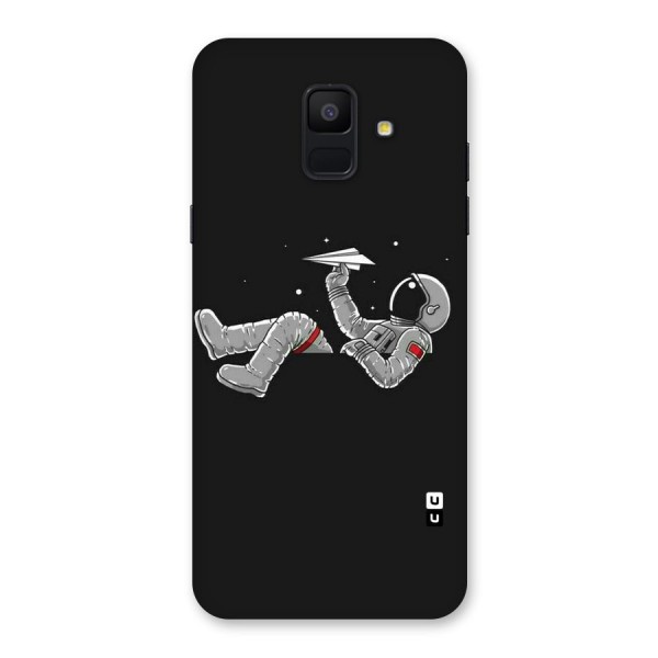 Spaceman Flying Back Case for Galaxy A6 (2018)
