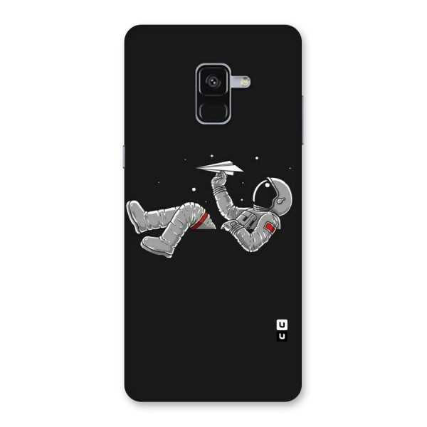 Spaceman Flying Back Case for Galaxy A8 Plus