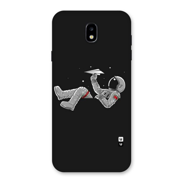 Spaceman Flying Back Case for Galaxy J7 Pro