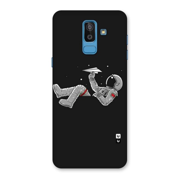 Spaceman Flying Back Case for Galaxy J8