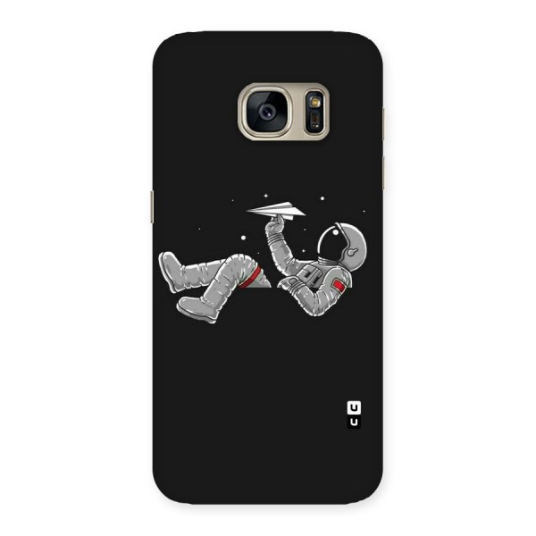 Spaceman Flying Back Case for Galaxy S7