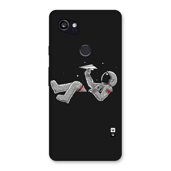 Spaceman Flying Back Case for Google Pixel 2 XL