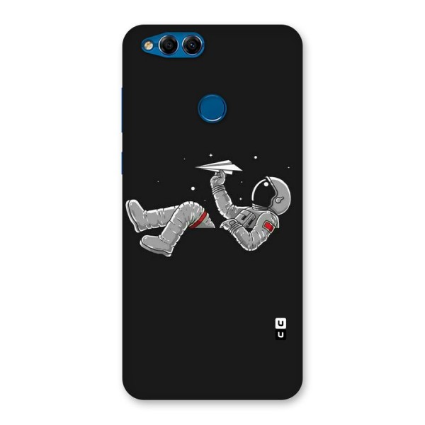 Spaceman Flying Back Case for Honor 7X