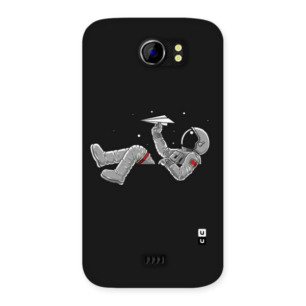 Spaceman Flying Back Case for Micromax Canvas 2 A110