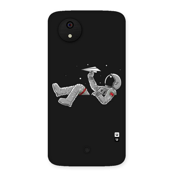 Spaceman Flying Back Case for Micromax Canvas A1
