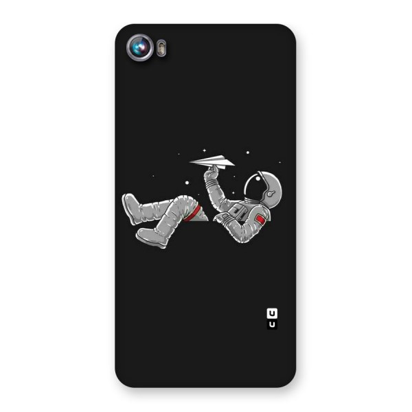 Spaceman Flying Back Case for Micromax Canvas Fire 4 A107