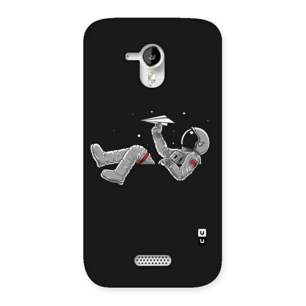 Spaceman Flying Back Case for Micromax Canvas HD A116