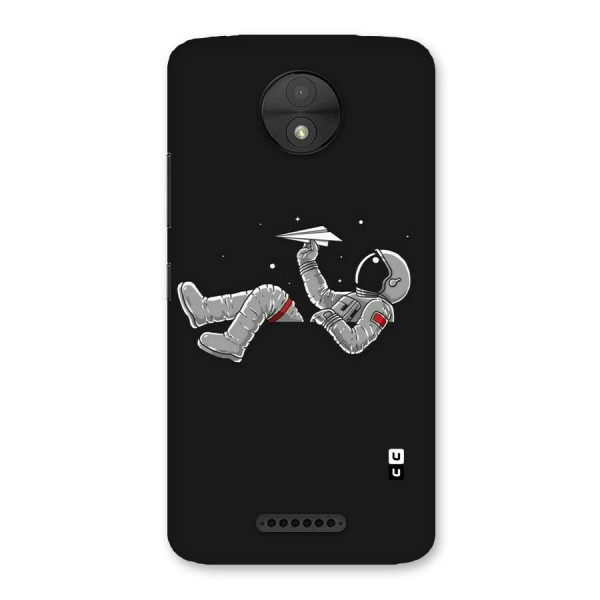 Spaceman Flying Back Case for Moto C