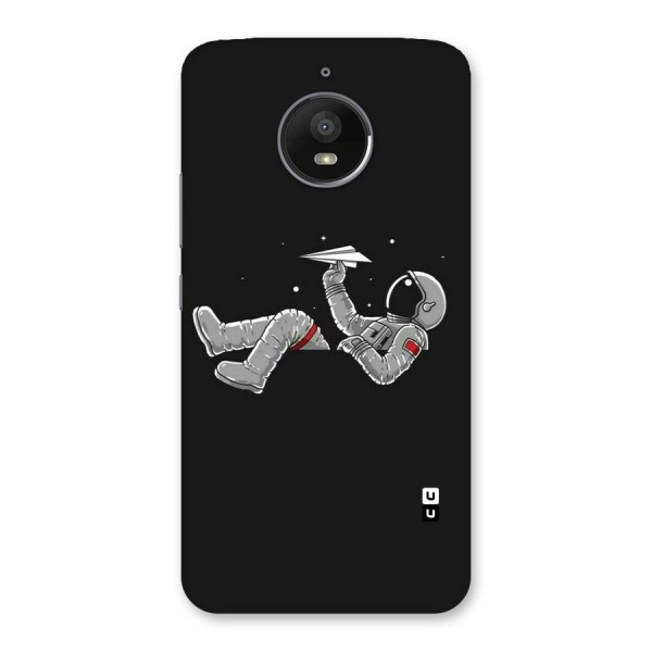 Spaceman Flying Back Case for Moto E4 Plus