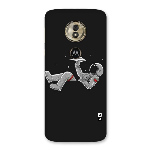 Spaceman Flying Back Case for Moto G6 Play