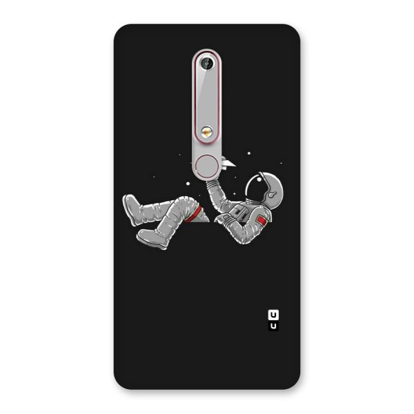Spaceman Flying Back Case for Nokia 6.1