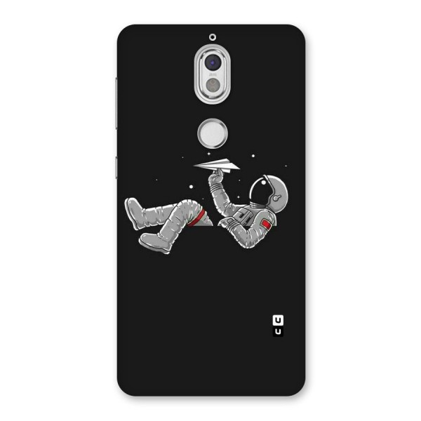 Spaceman Flying Back Case for Nokia 7