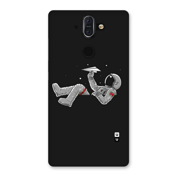 Spaceman Flying Back Case for Nokia 8 Sirocco