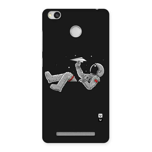Spaceman Flying Back Case for Redmi 3S Prime
