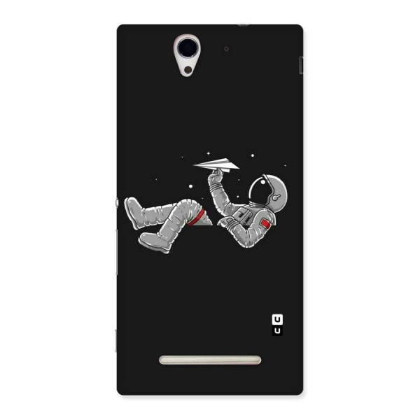 Spaceman Flying Back Case for Sony Xperia C3