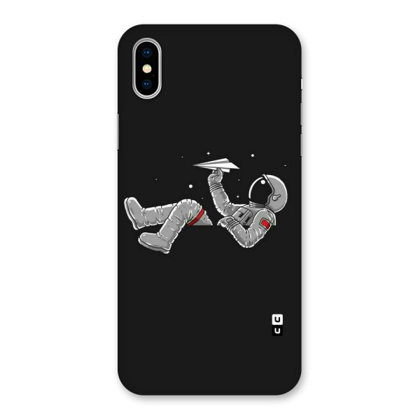 Spaceman Flying Back Case for iPhone X