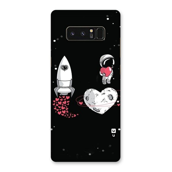 Spaceman Love Back Case for Galaxy Note 8