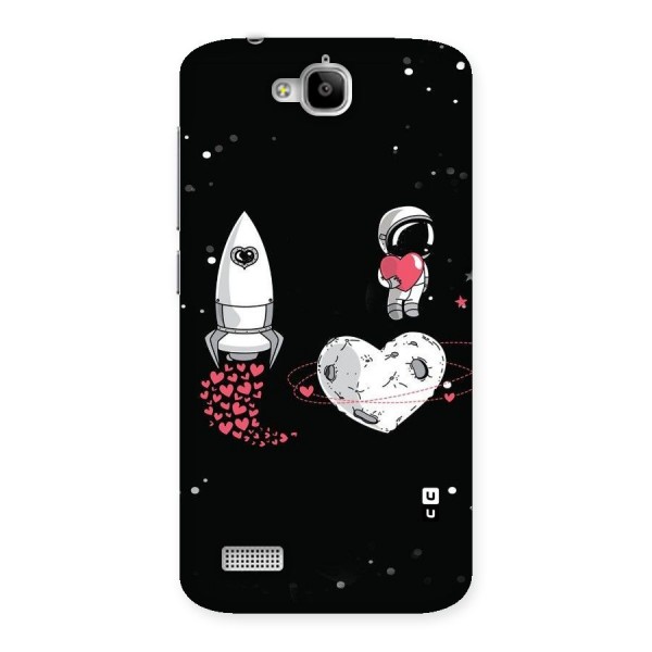 Spaceman Love Back Case for Honor Holly