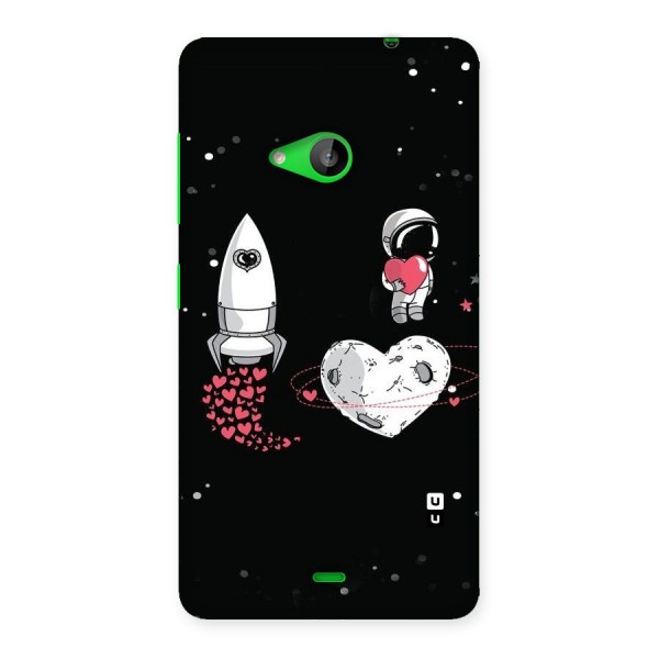 Spaceman Love Back Case for Lumia 535