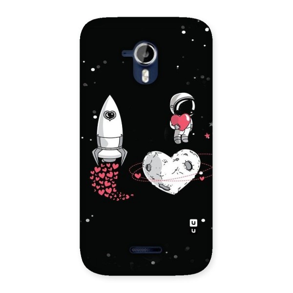 Spaceman Love Back Case for Micromax Canvas Magnus A117