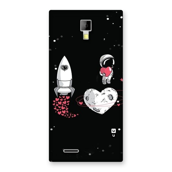 Spaceman Love Back Case for Micromax Canvas Xpress A99