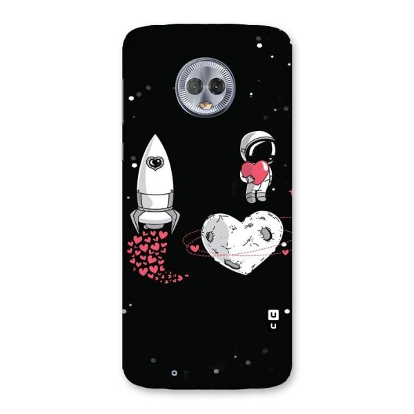 Spaceman Love Back Case for Moto G6