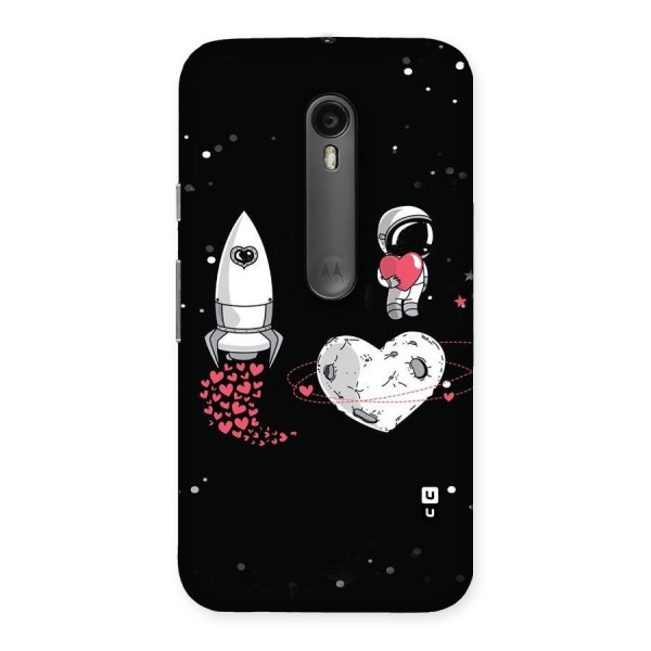 Spaceman Love Back Case for Moto G Turbo