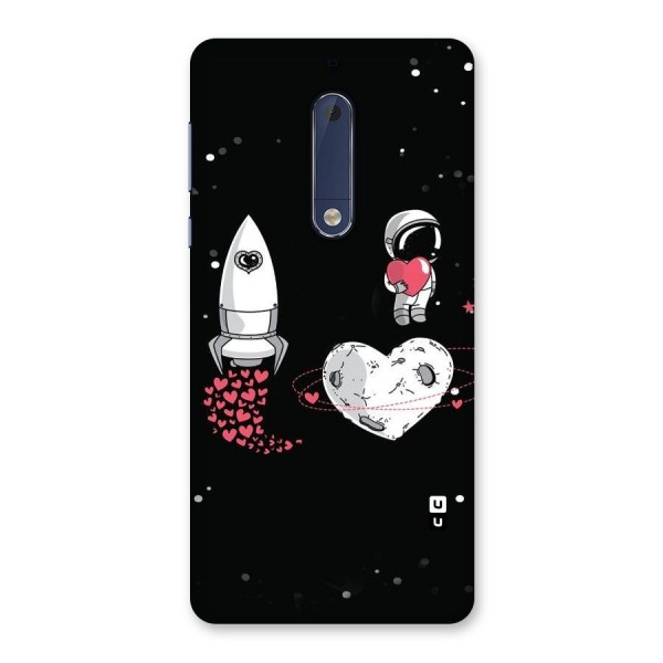 Spaceman Love Back Case for Nokia 5