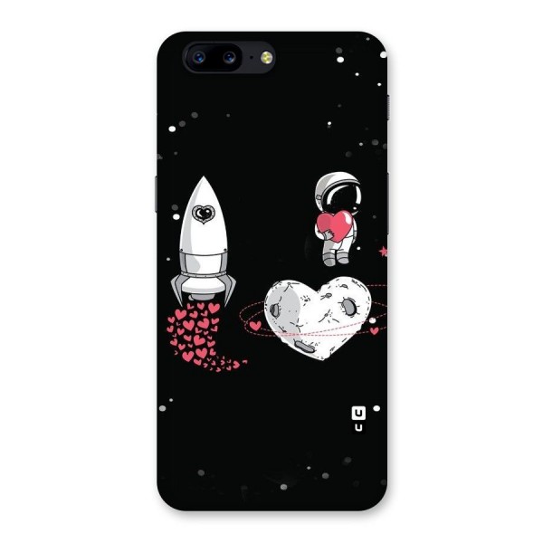 Spaceman Love Back Case for OnePlus 5