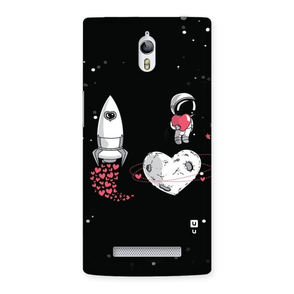Spaceman Love Back Case for Oppo Find 7