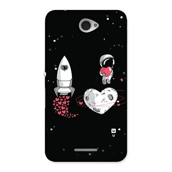 Spaceman Love Back Case for Sony Xperia E4