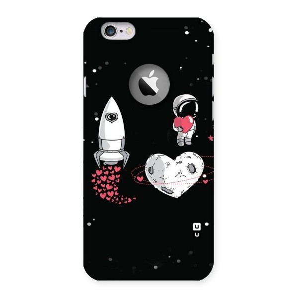 Spaceman Love Back Case for iPhone 6 Logo Cut