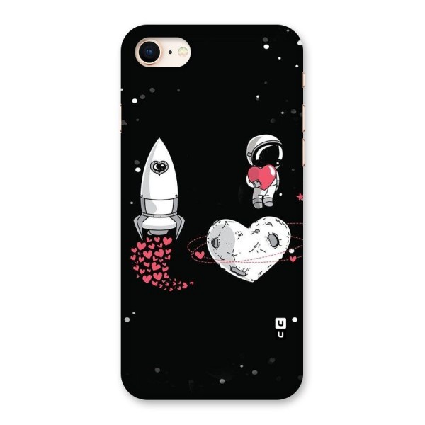 Spaceman Love Back Case for iPhone 8